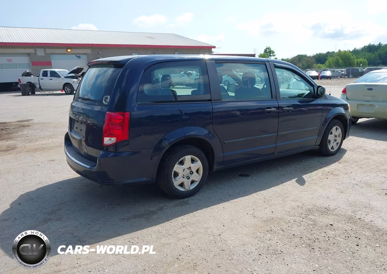 2013 Dodge Grand Caravan American Value Pkg VIN:2C4RDGBG3DR598773 - 4