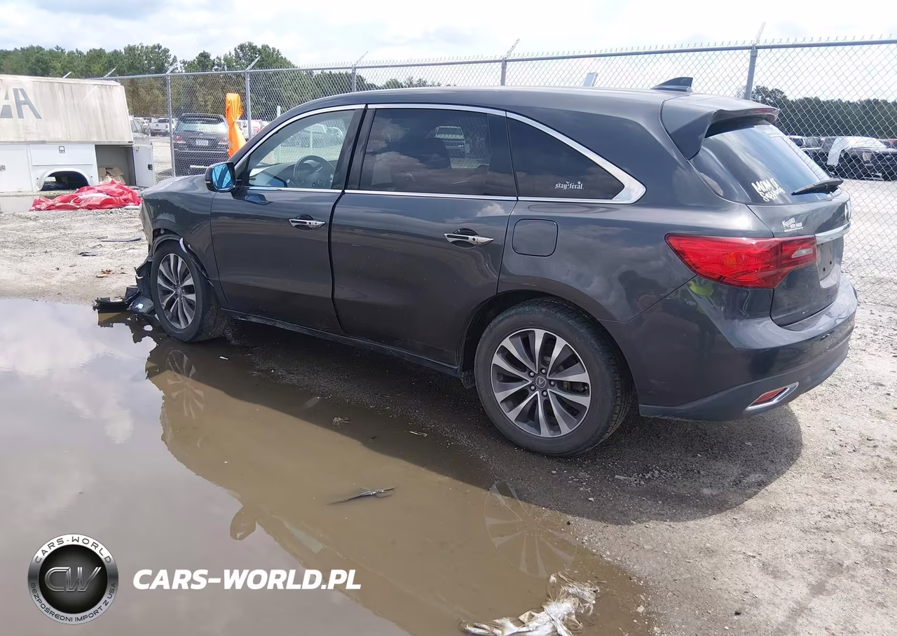 2015 Acura Mdx Technology Package VIN:5FRYD3H44FB014606 - 3