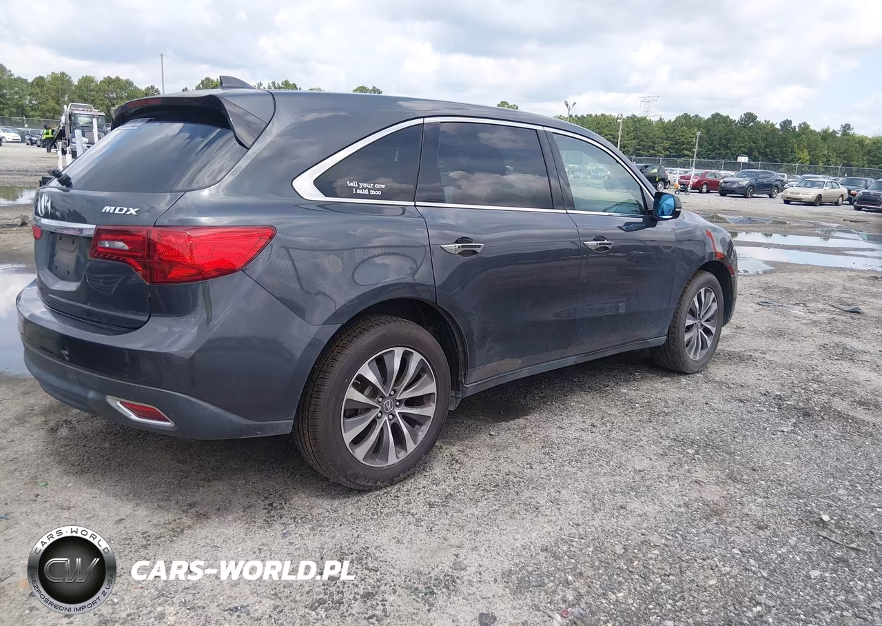 2015 Acura Mdx Technology Package VIN:5FRYD3H44FB014606 - 4