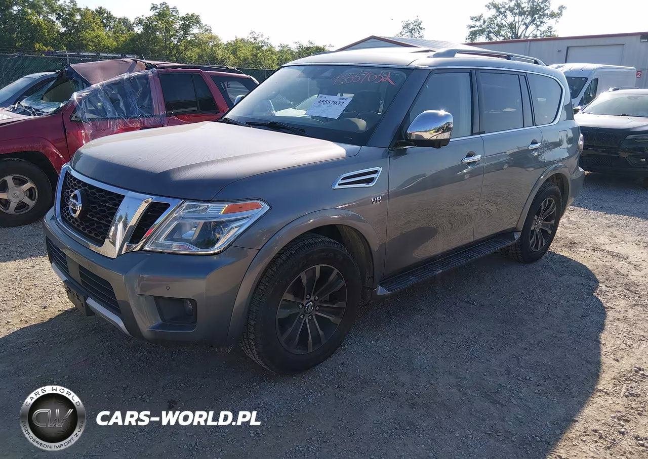 2018 Nissan Armada Platinum VIN:JN8AY2NC1JX501181 - 2