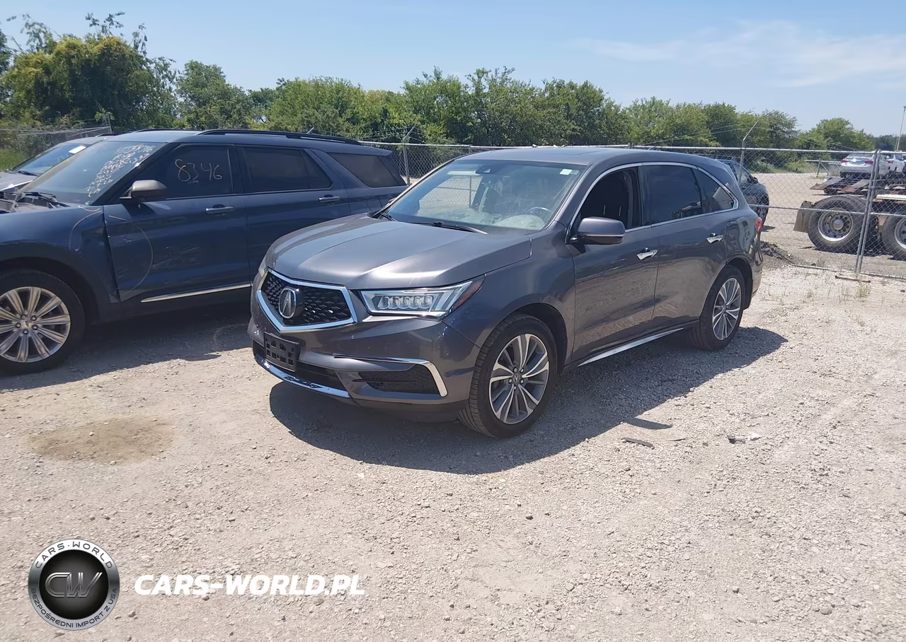 2017 Acura Mdx Technology Package VIN:5FRYD4H52HB023967 - 2