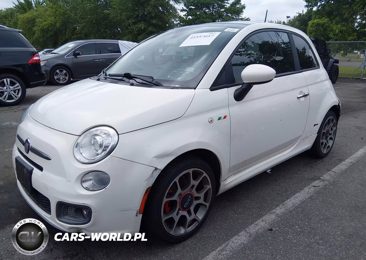 2012 Fiat 500 Sport VIN:3C3CFFBR4CT253991 - 2
