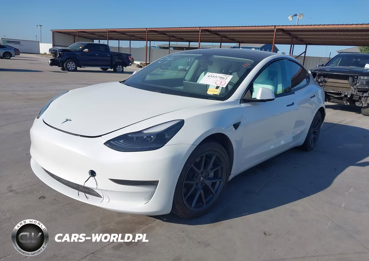2021 Tesla Model 3 Standard Range Plus Rear-Wheel Drive VIN:5YJ3E1EA2MF917325 - 2