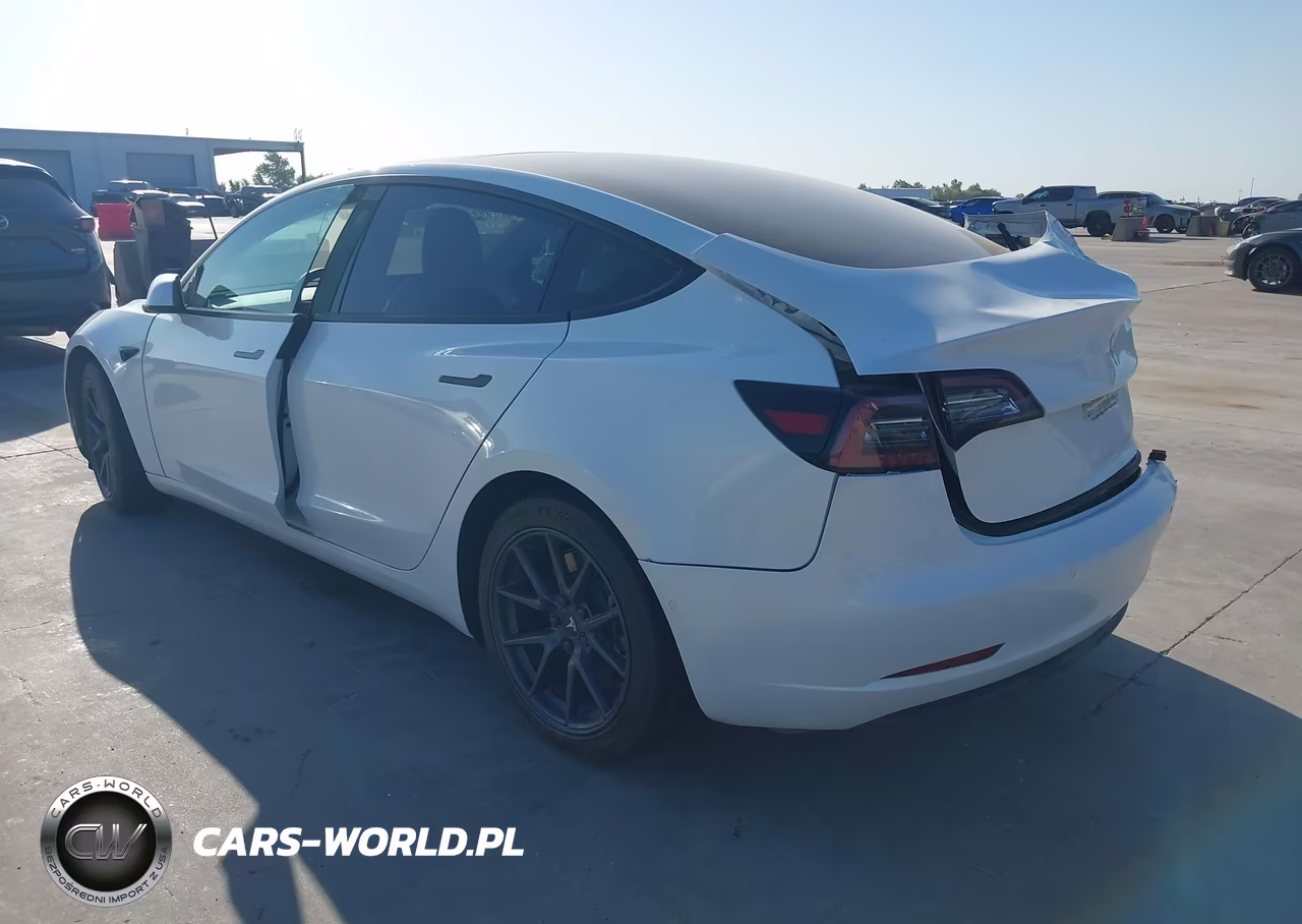 2021 Tesla Model 3 Standard Range Plus Rear-Wheel Drive VIN:5YJ3E1EA2MF917325 - 3