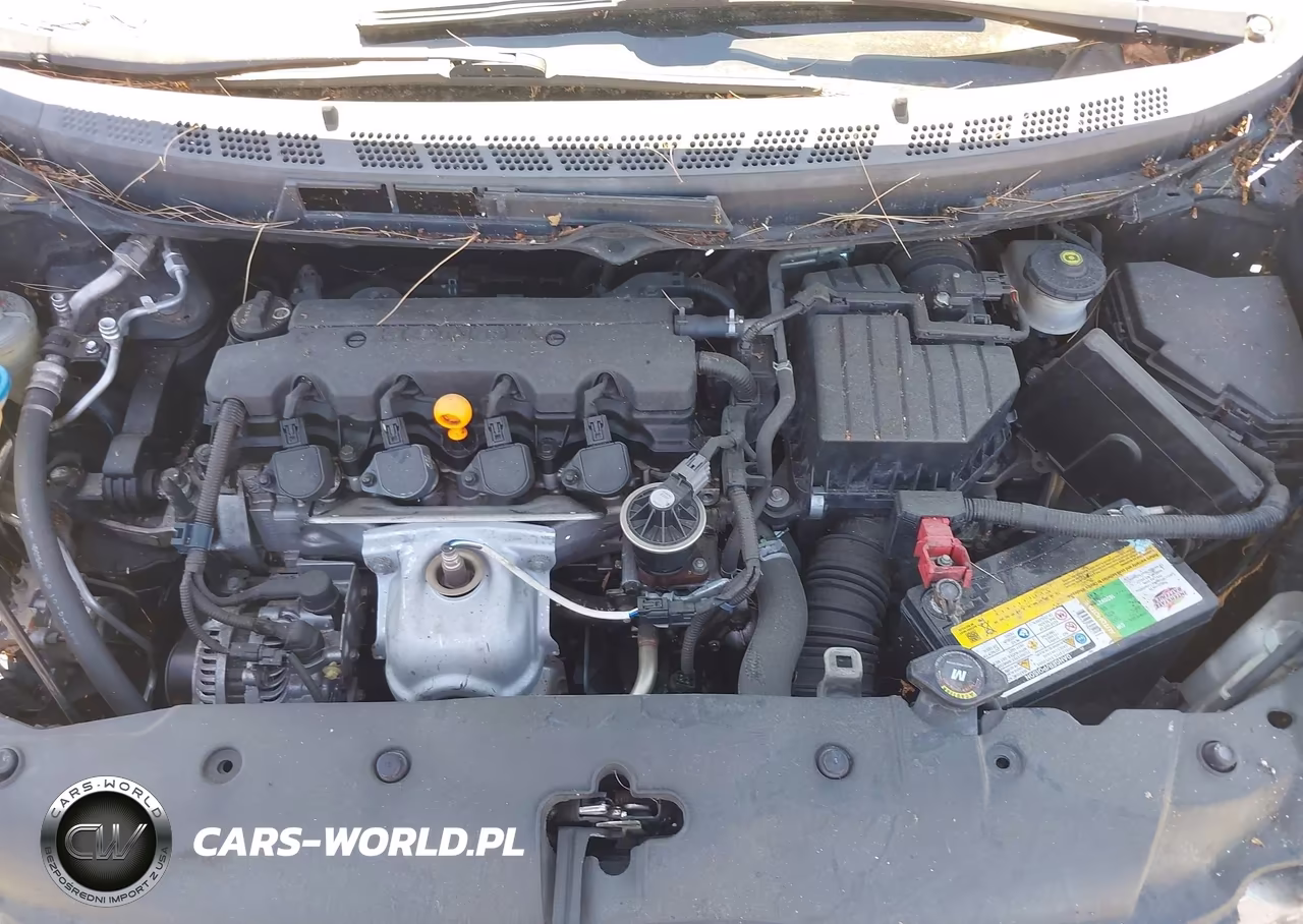 2008 Honda Civic Lx VIN:2HGFA165X8H337848 - 10