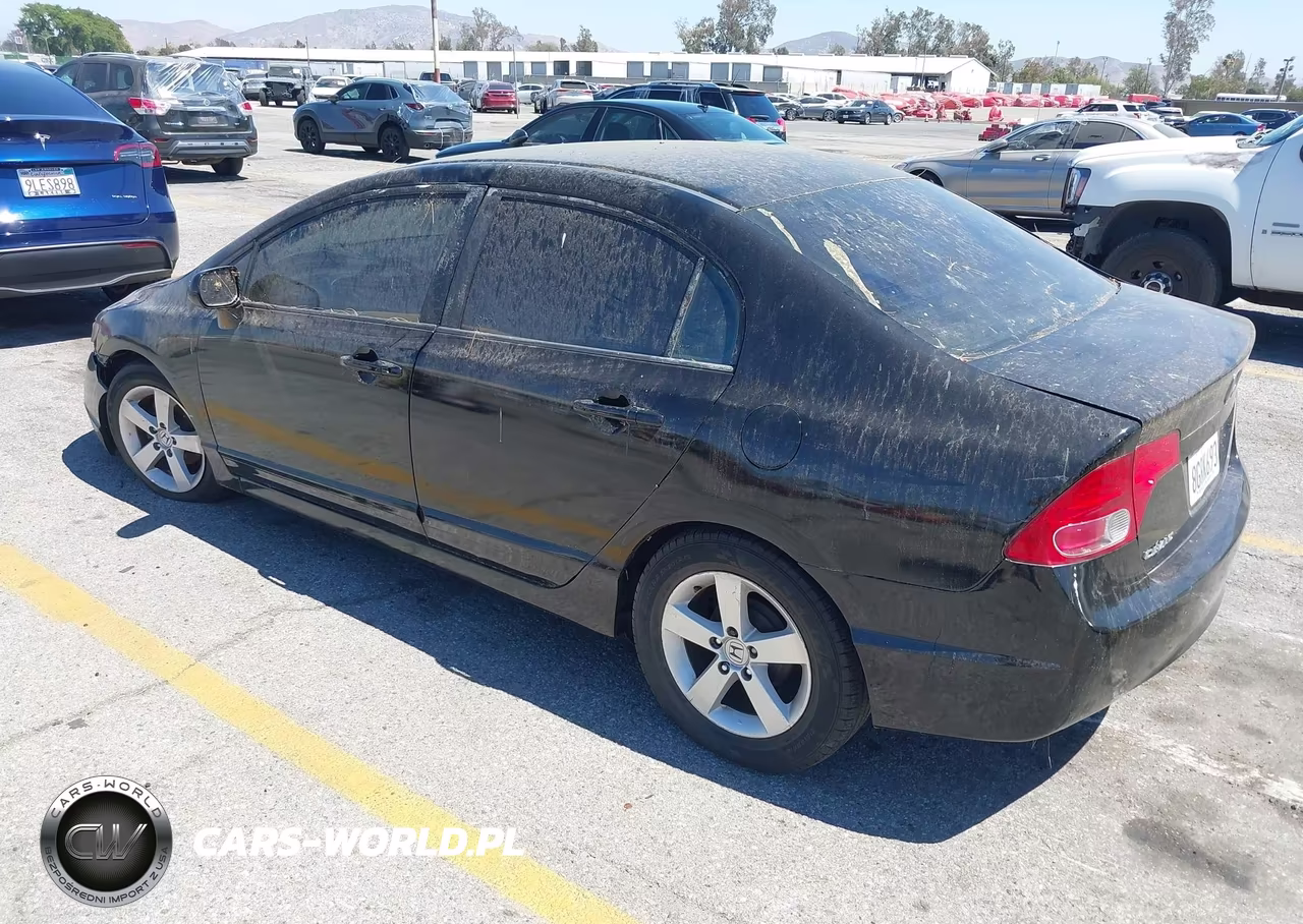 2008 Honda Civic Lx VIN:2HGFA165X8H337848 - 3
