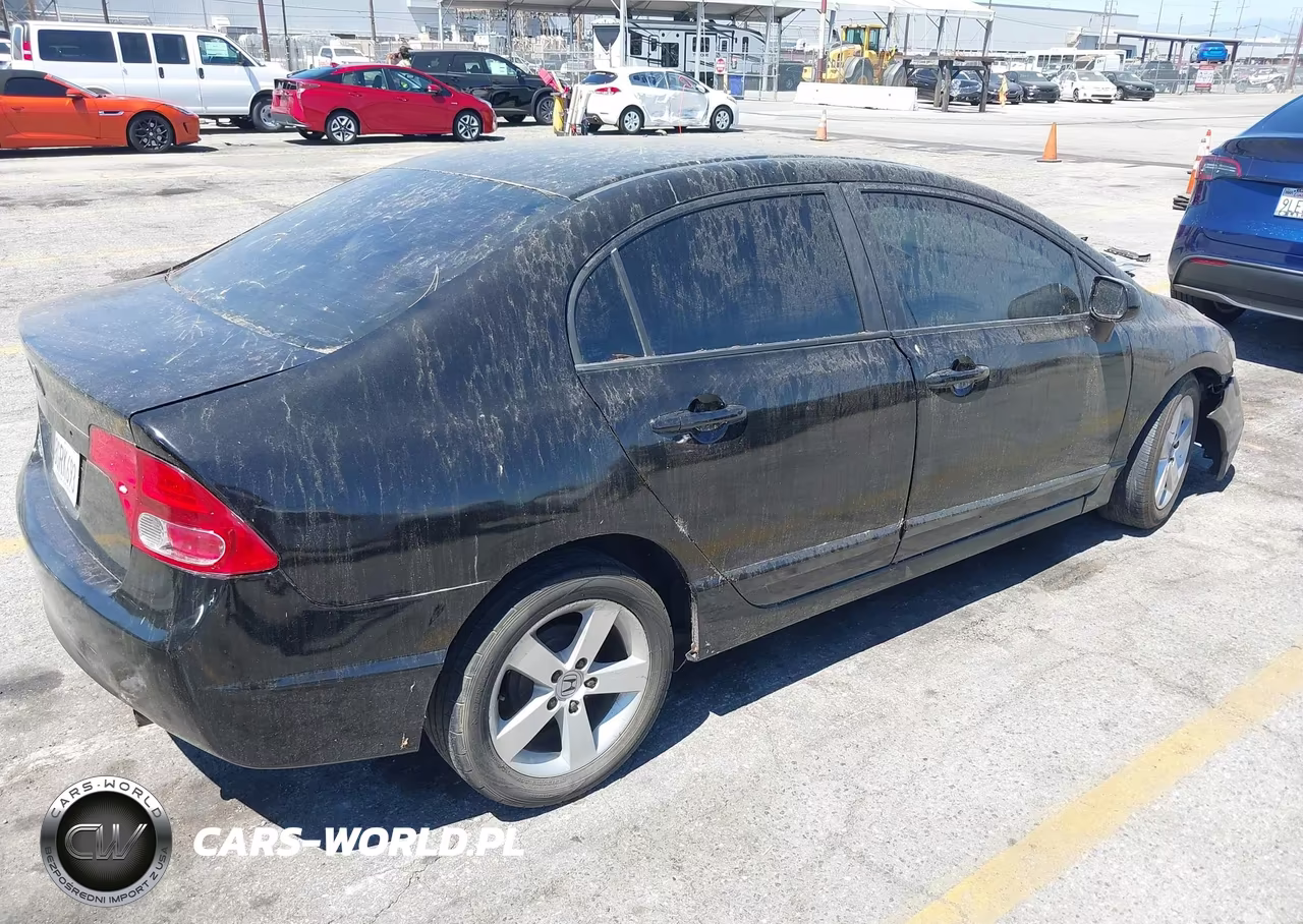 2008 Honda Civic Lx VIN:2HGFA165X8H337848 - 4