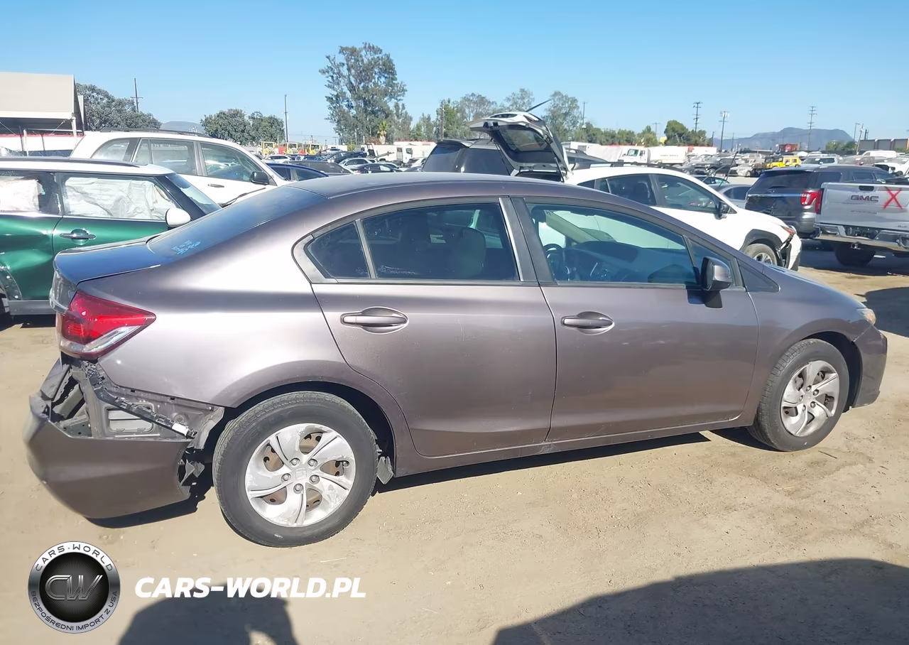 2013 Honda Civic Lx VIN:19XFB2F55DE292244 - 13