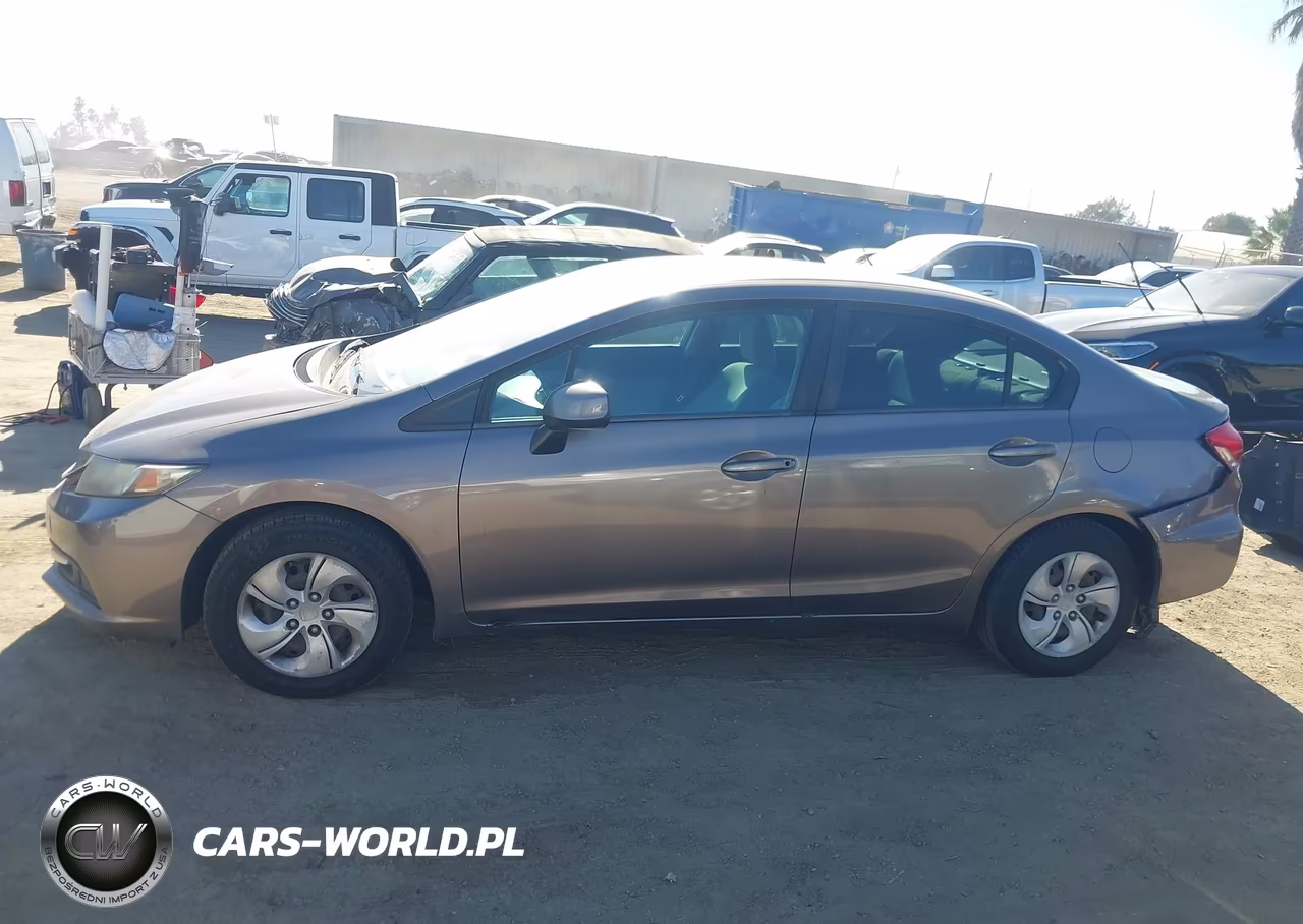 2013 Honda Civic Lx VIN:19XFB2F55DE292244 - 14
