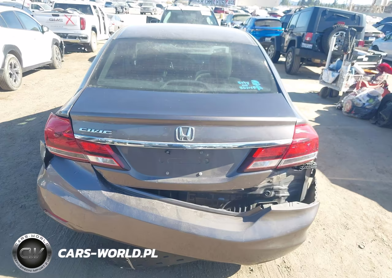 2013 Honda Civic Lx VIN:19XFB2F55DE292244 - 16