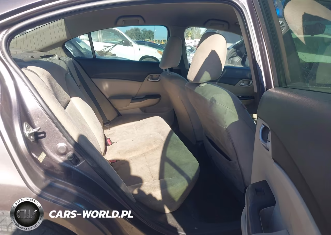 2013 Honda Civic Lx VIN:19XFB2F55DE292244 - 8