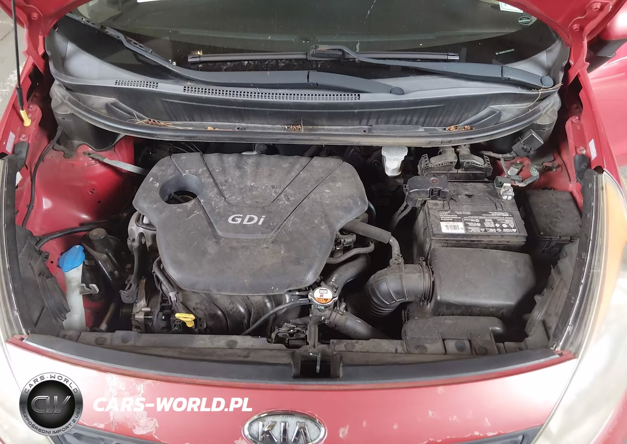2013 Kia Rio Lx VIN:KNADM5A34D6110397 - 10