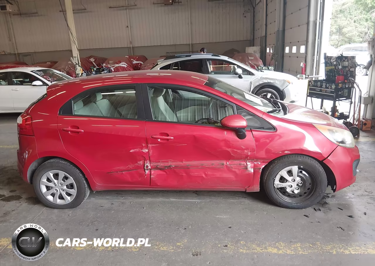 2013 Kia Rio Lx VIN:KNADM5A34D6110397 - 13