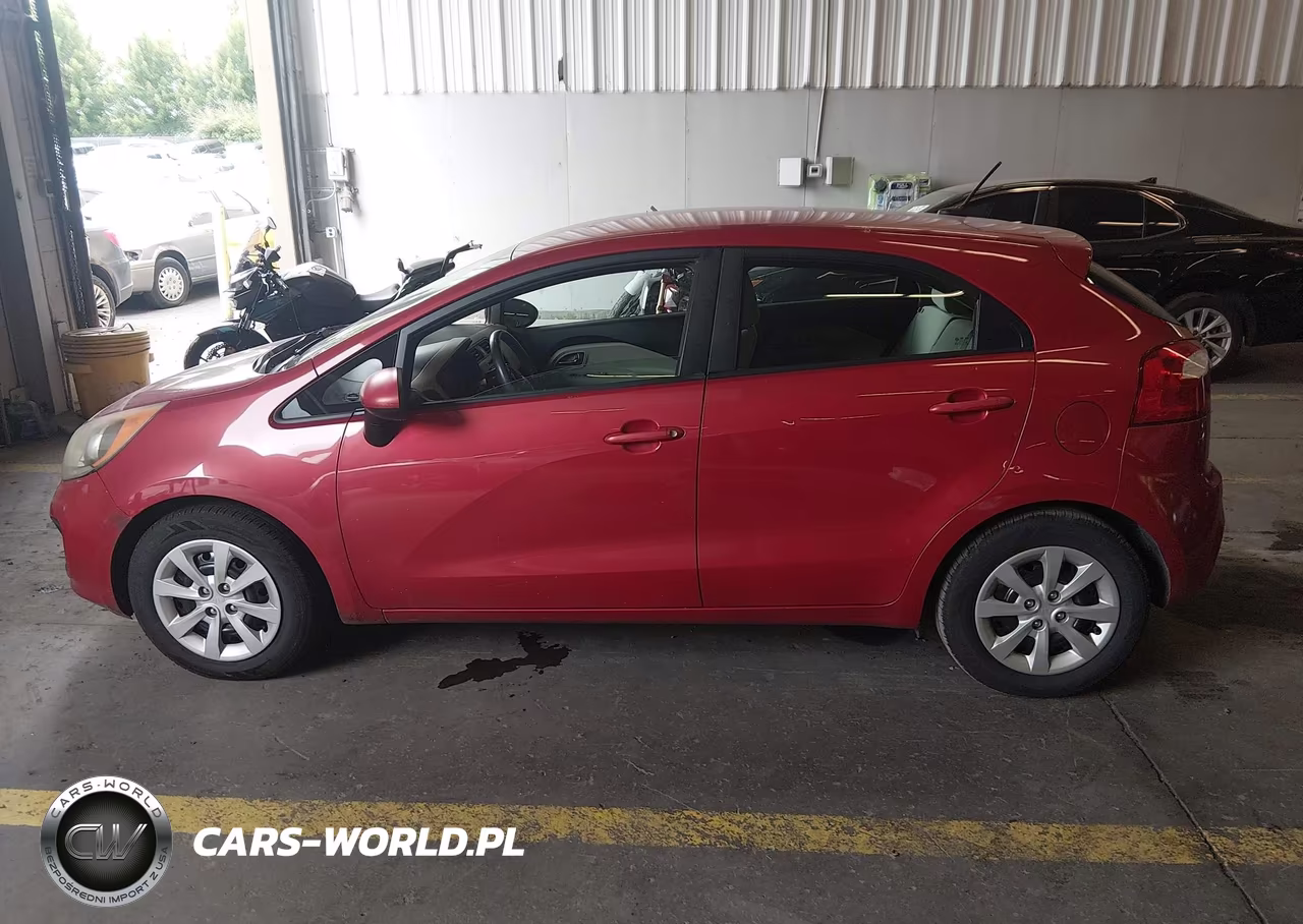 2013 Kia Rio Lx VIN:KNADM5A34D6110397 - 14