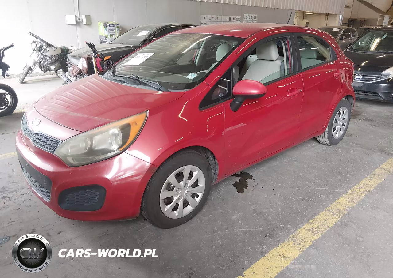 2013 Kia Rio Lx VIN:KNADM5A34D6110397 - 2