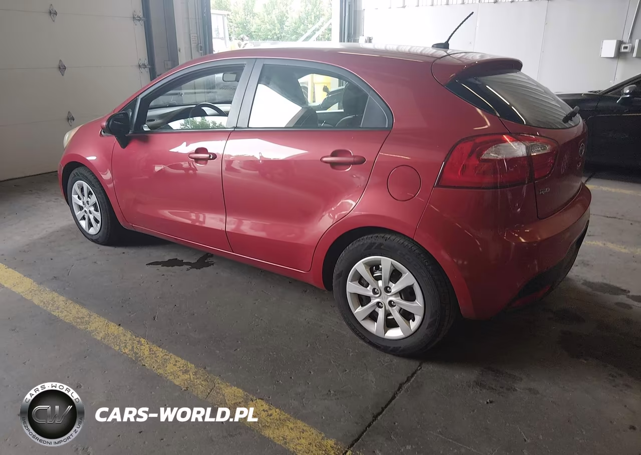 2013 Kia Rio Lx VIN:KNADM5A34D6110397 - 3