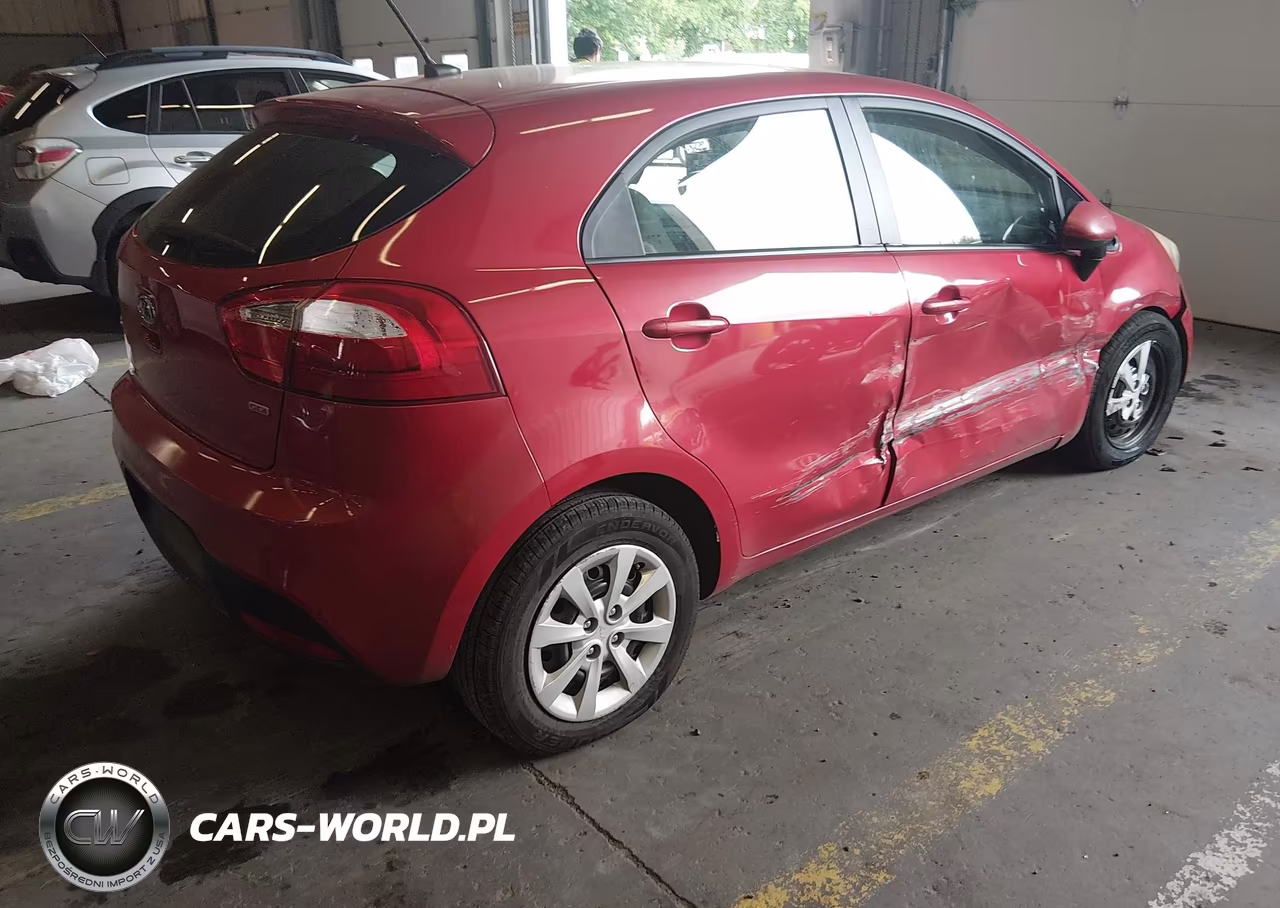 2013 Kia Rio Lx VIN:KNADM5A34D6110397 - 4