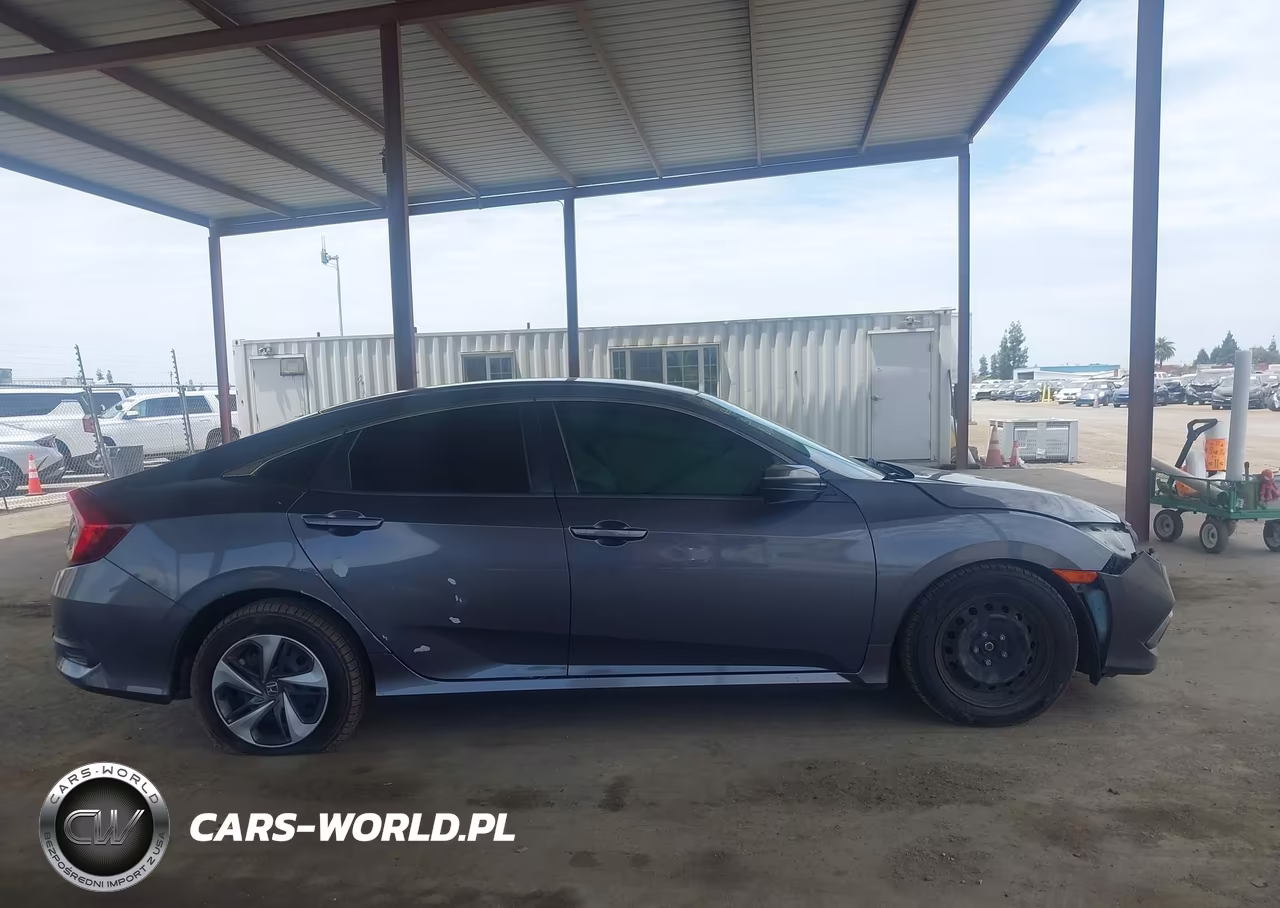 2019 Honda Civic Lx VIN:2HGFC2F60KH528131 - 13