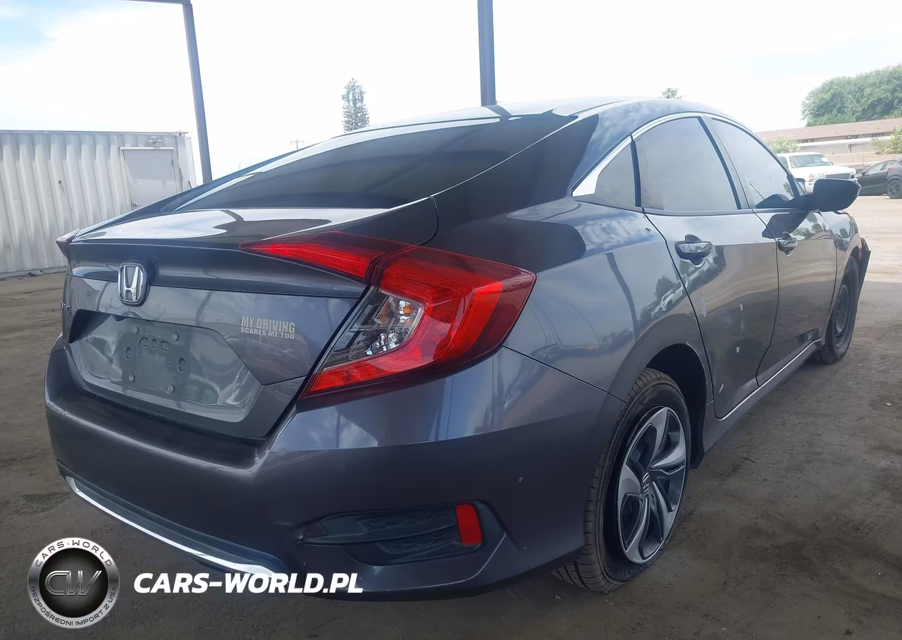 2019 Honda Civic Lx VIN:2HGFC2F60KH528131 - 4