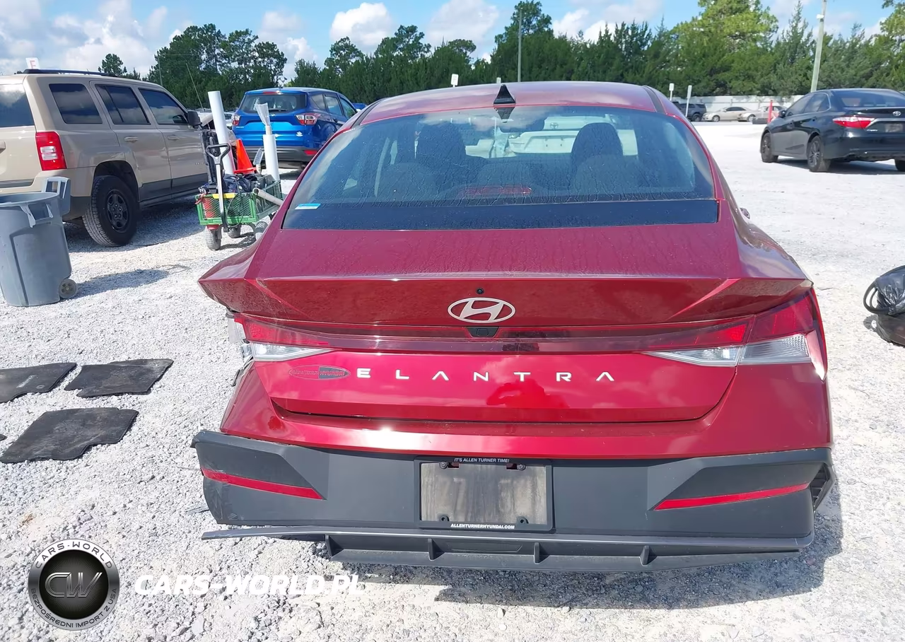 2024 Hyundai Elantra Sel VIN:KMHLM4DG0RU802100 - 17