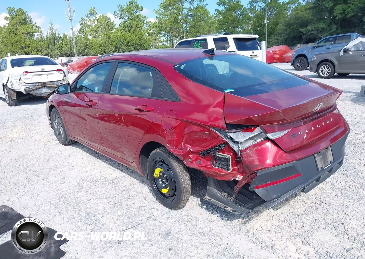 2024 Hyundai Elantra Sel VIN:KMHLM4DG0RU802100 - 3