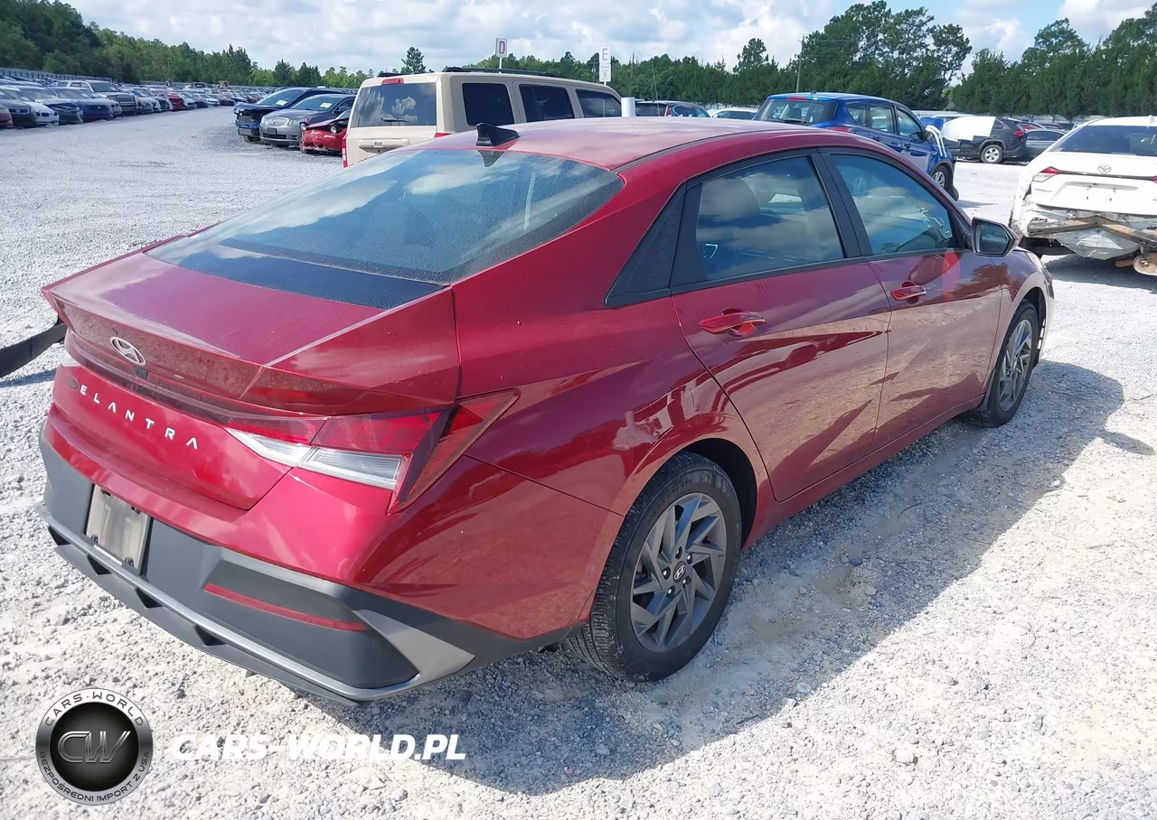 2024 Hyundai Elantra Sel VIN:KMHLM4DG0RU802100 - 4
