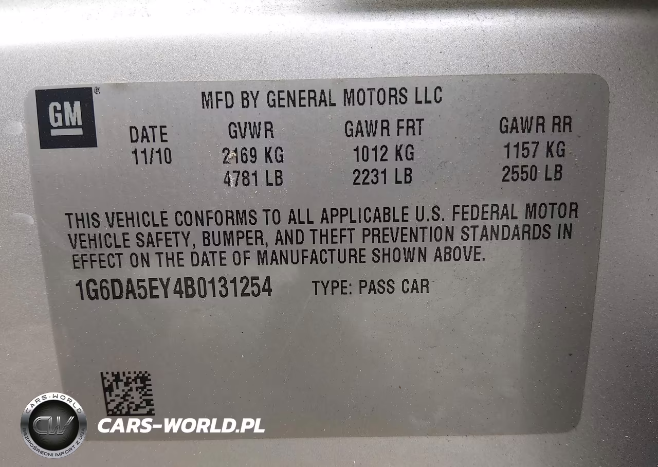 2011 Cadillac Cts VIN:1G6DA5EY4B0131254 - 9