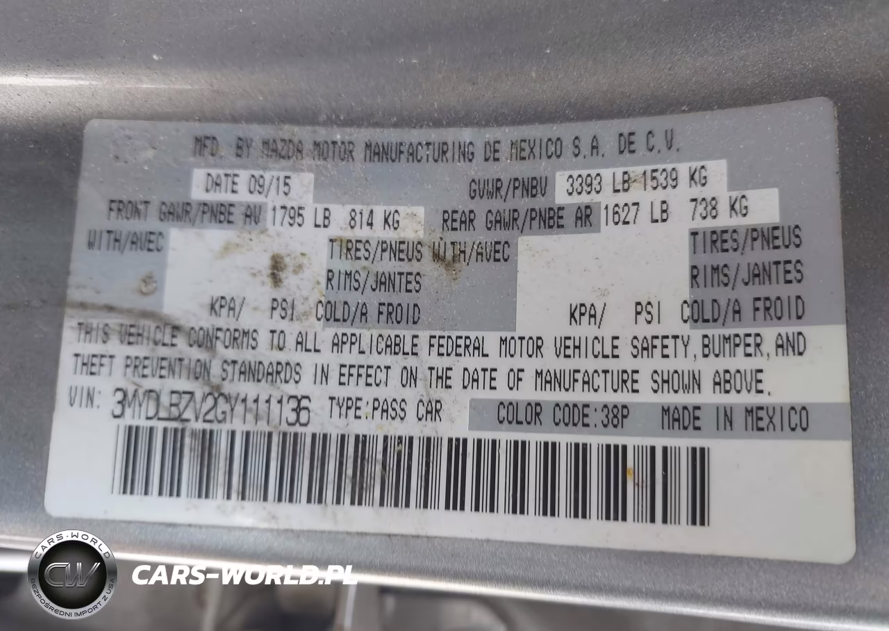 2016 Scion Ia VIN:3MYDLBZV2GY111136 - 9