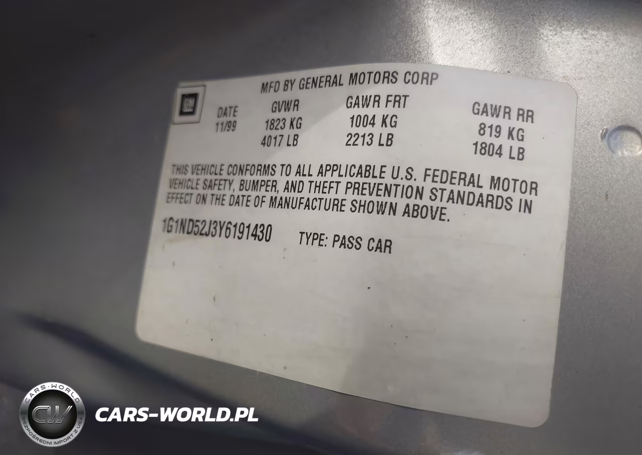 2000 Chevrolet Malibu VIN:1G1ND52J3Y6191430 - 9