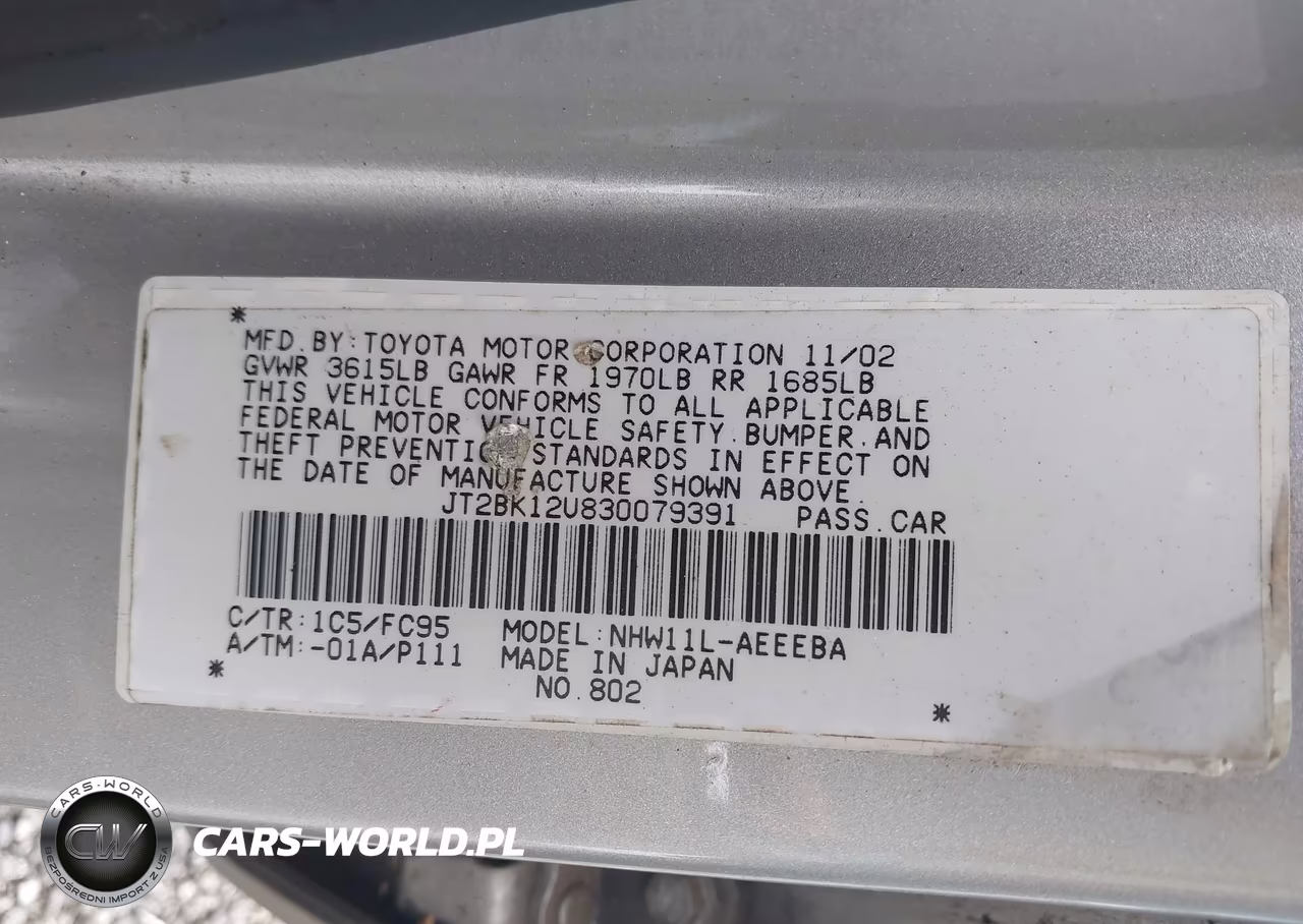 2003 Toyota Prius VIN:JT2BK12U830079391 - 9