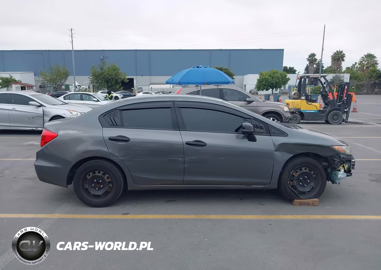 2012 Honda Civic Lx VIN:19XFB2F53CE304583 - 12