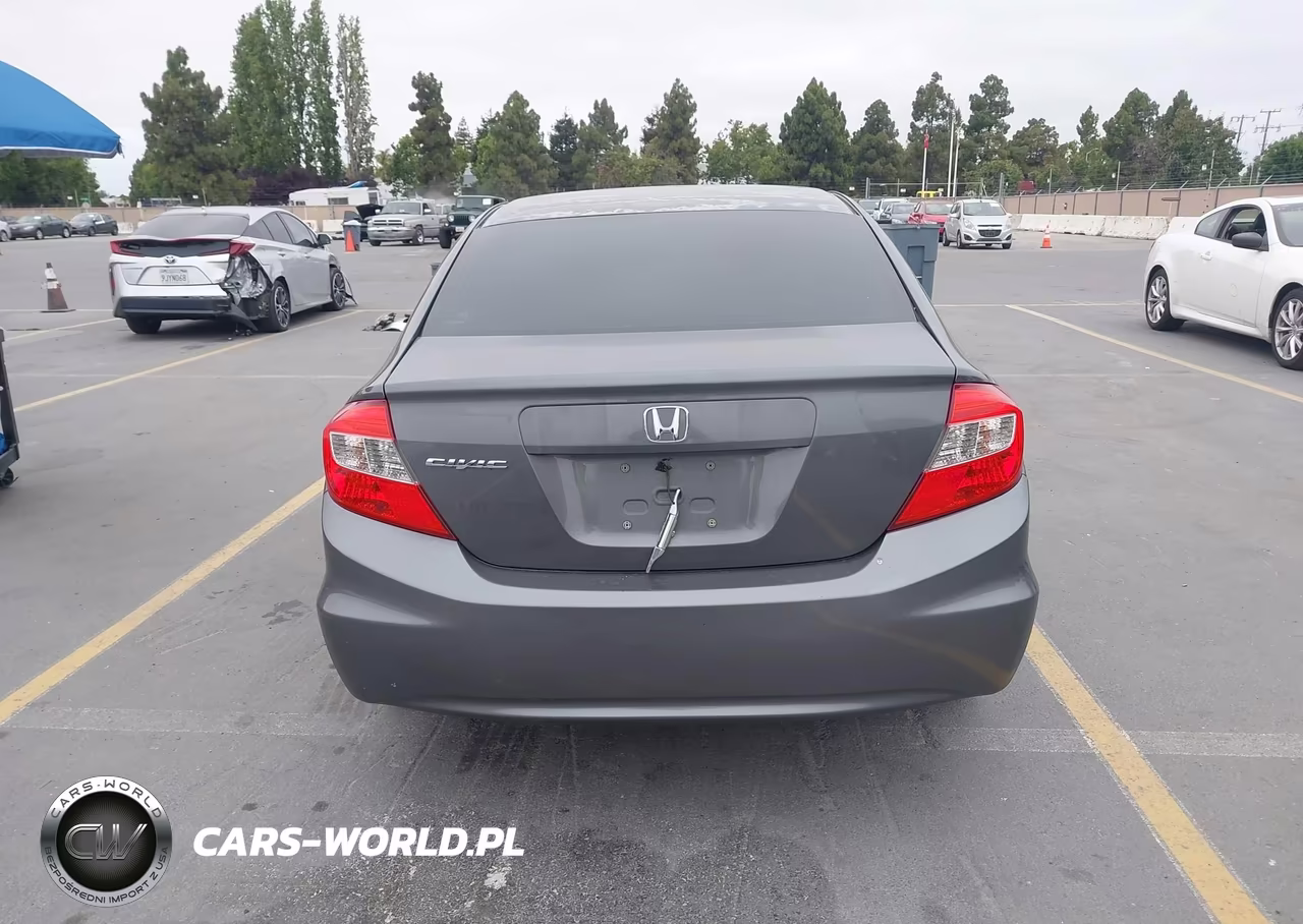2012 Honda Civic Lx VIN:19XFB2F53CE304583 - 15