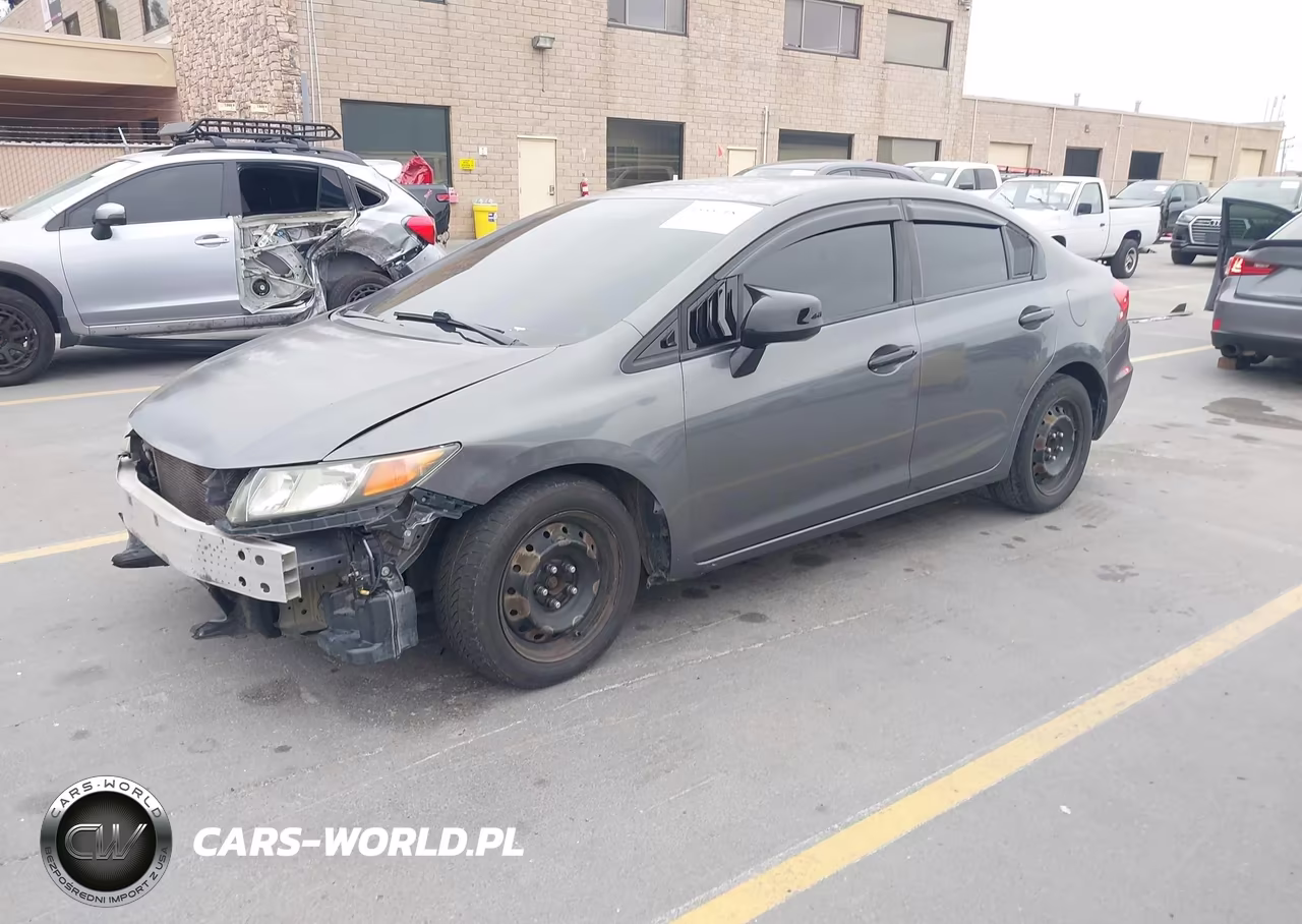 2012 Honda Civic Lx VIN:19XFB2F53CE304583 - 2