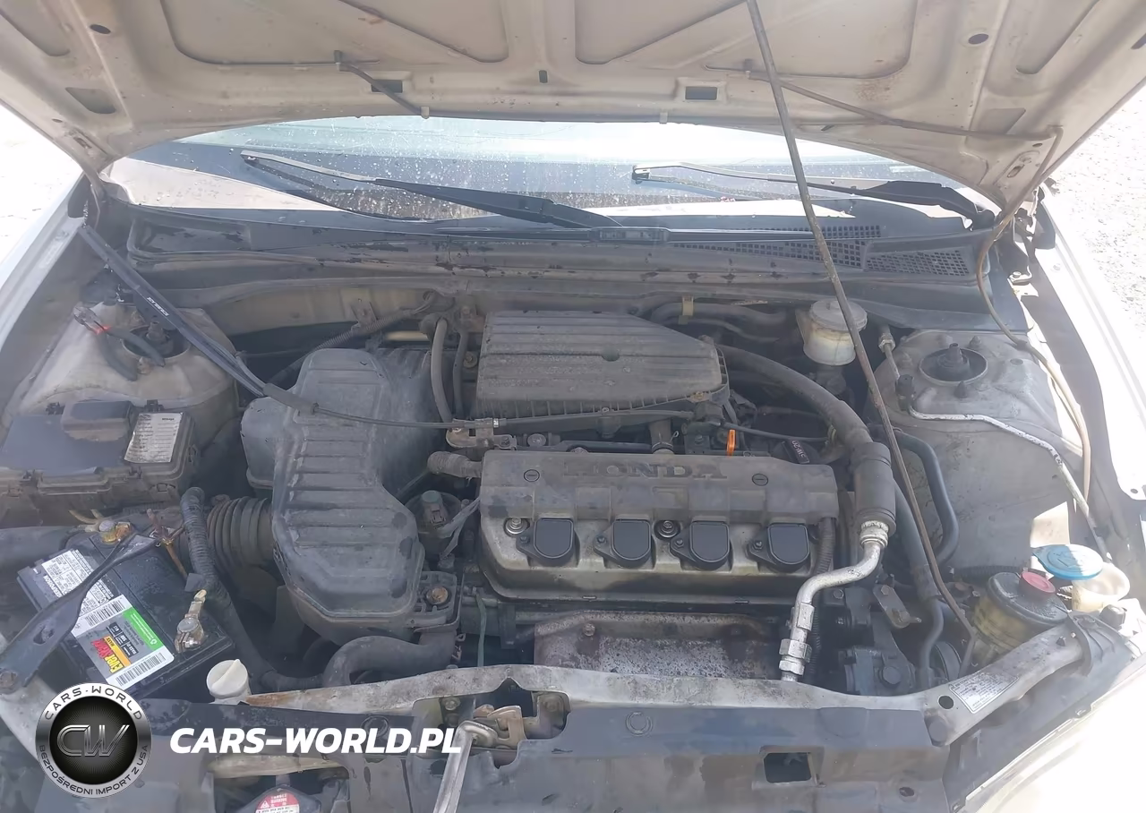 2004 Honda Civic Vp VIN:2HGES163X4H624897 - 10