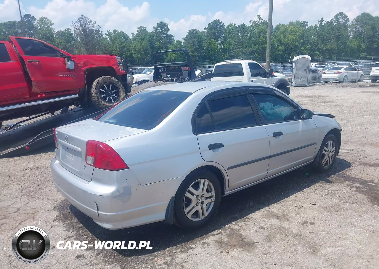 2004 Honda Civic Vp VIN:2HGES163X4H624897 - 4