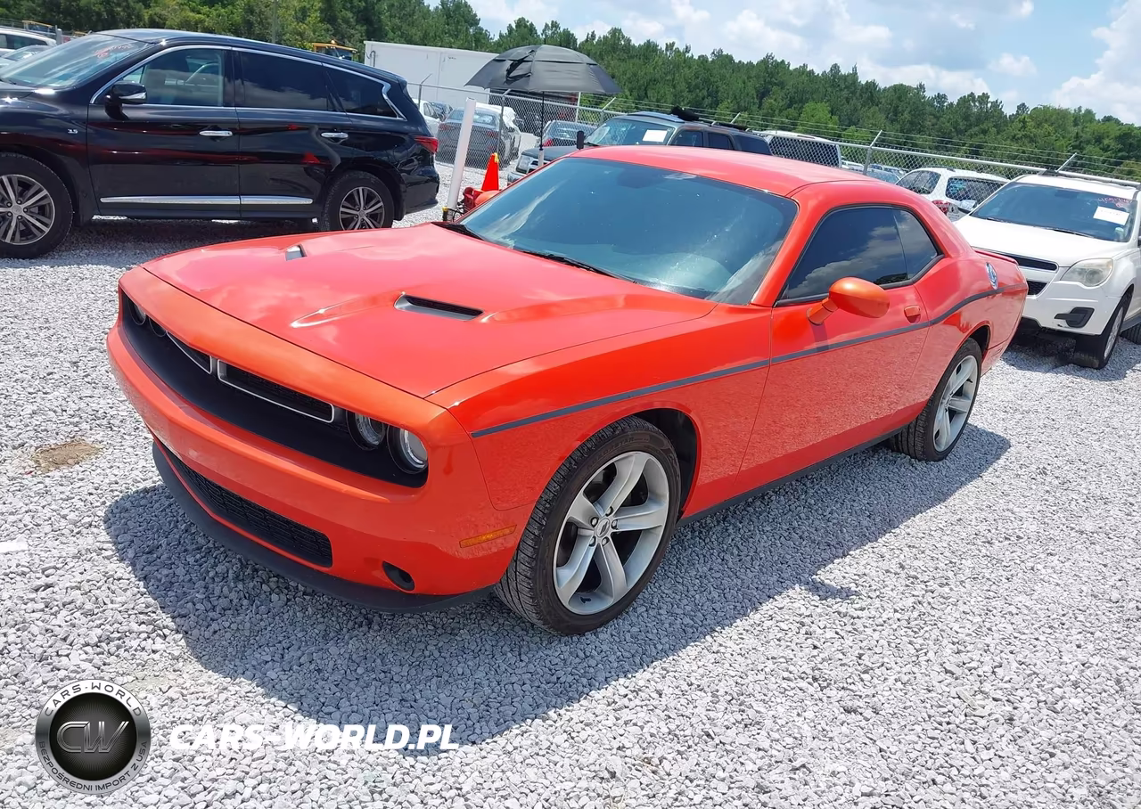 2017 Dodge Challenger Sxt VIN:2C3CDZAGXHH540825 - 2