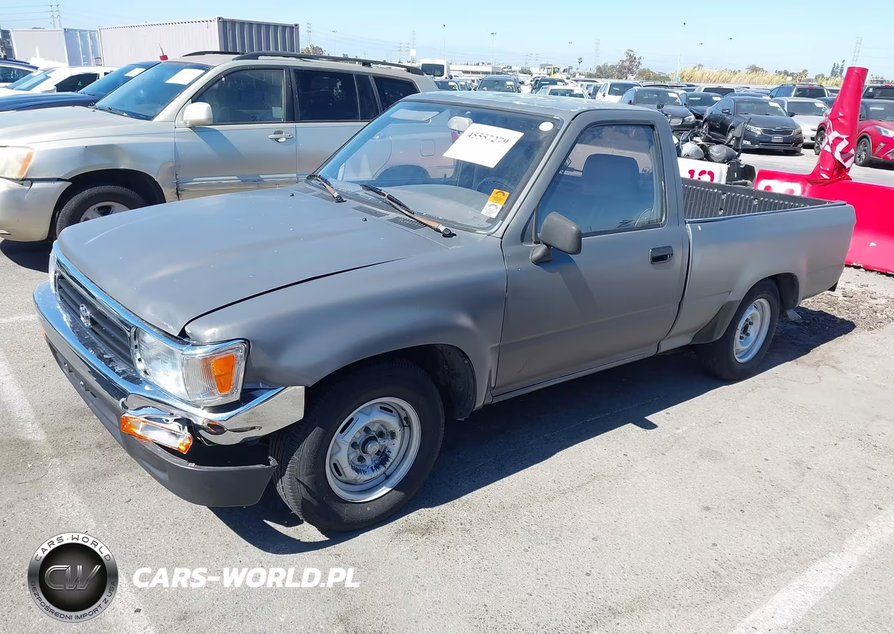 1989 Toyota Pickup 1-2 Ton Sht Wheelbase Dlx VIN:JT4RN81P1K0021316 - 2