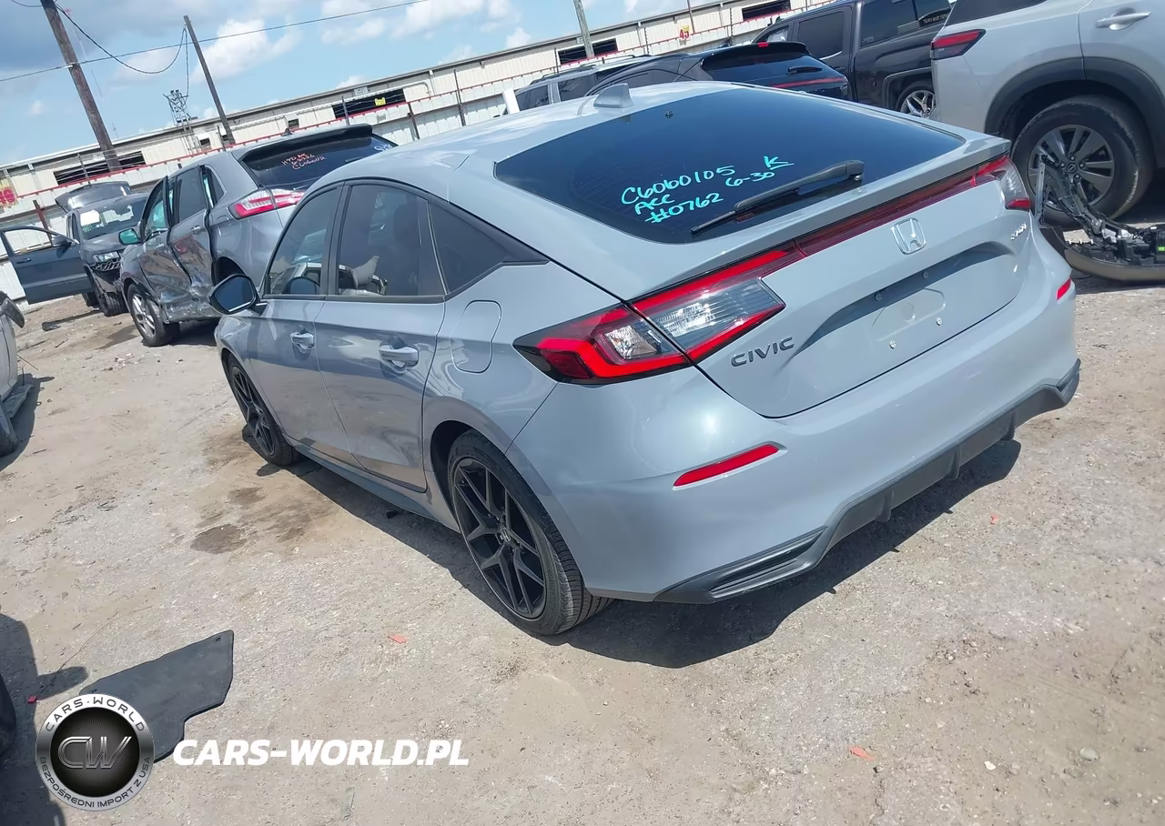2022 Honda Civic Sport VIN:19XFL2H87NE000762 - 3