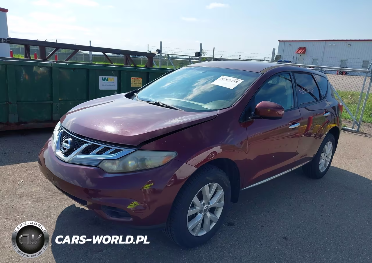 2011 Nissan Murano S VIN:JN8AZ1MU3BW060114 - 2
