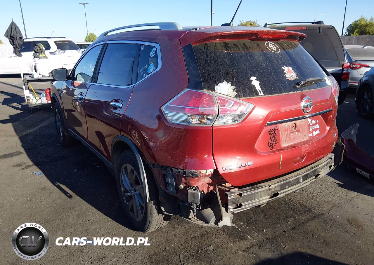 2016 Nissan Rogue Sl VIN:5N1AT2MT4GC731126 - 3