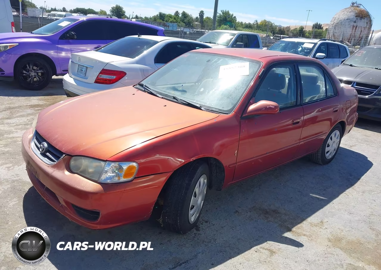 2001 Toyota Corolla Le VIN:1NXBR12E91Z431648 - 2