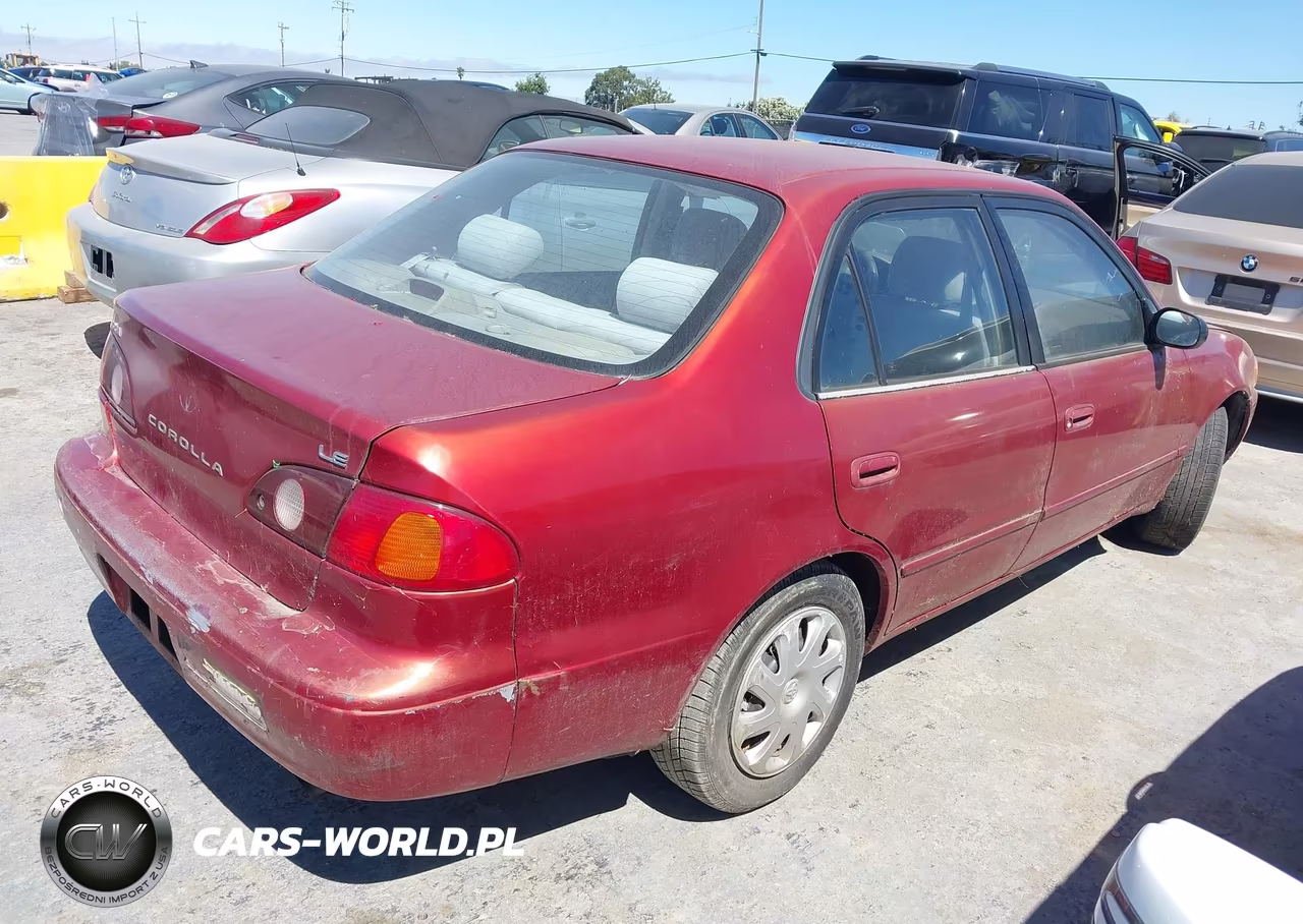 2001 Toyota Corolla Le VIN:1NXBR12E91Z431648 - 4