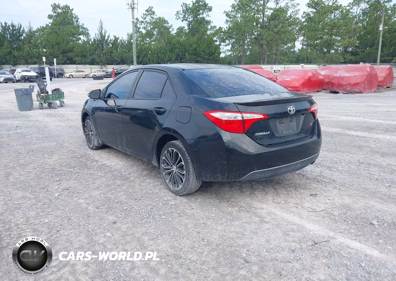 2014 Toyota Corolla S Plus VIN:2T1BURHE5EC203318 - 3