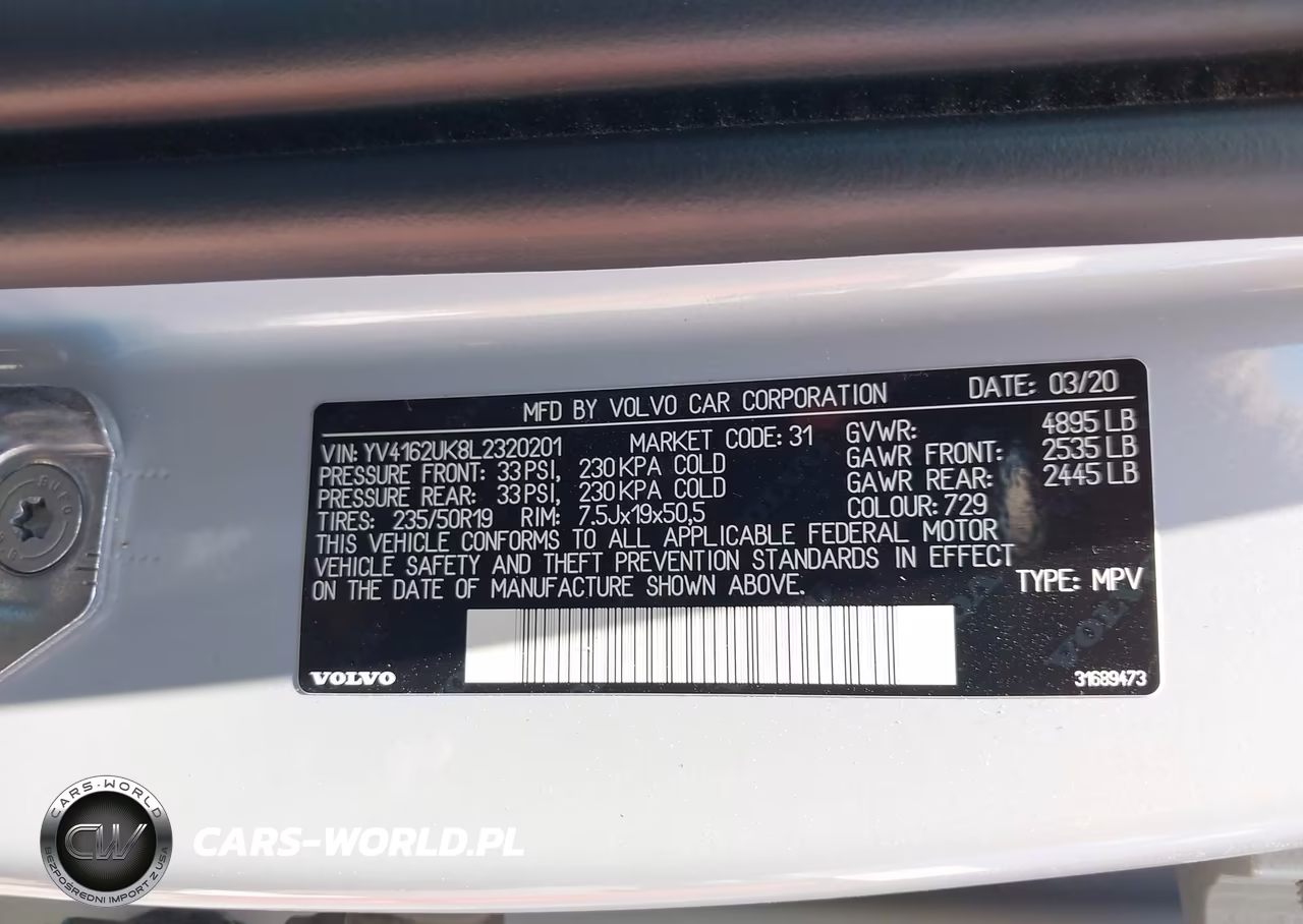 2020 Volvo Xc40 T5 Momentum VIN:YV4162UK8L2320201 - 9