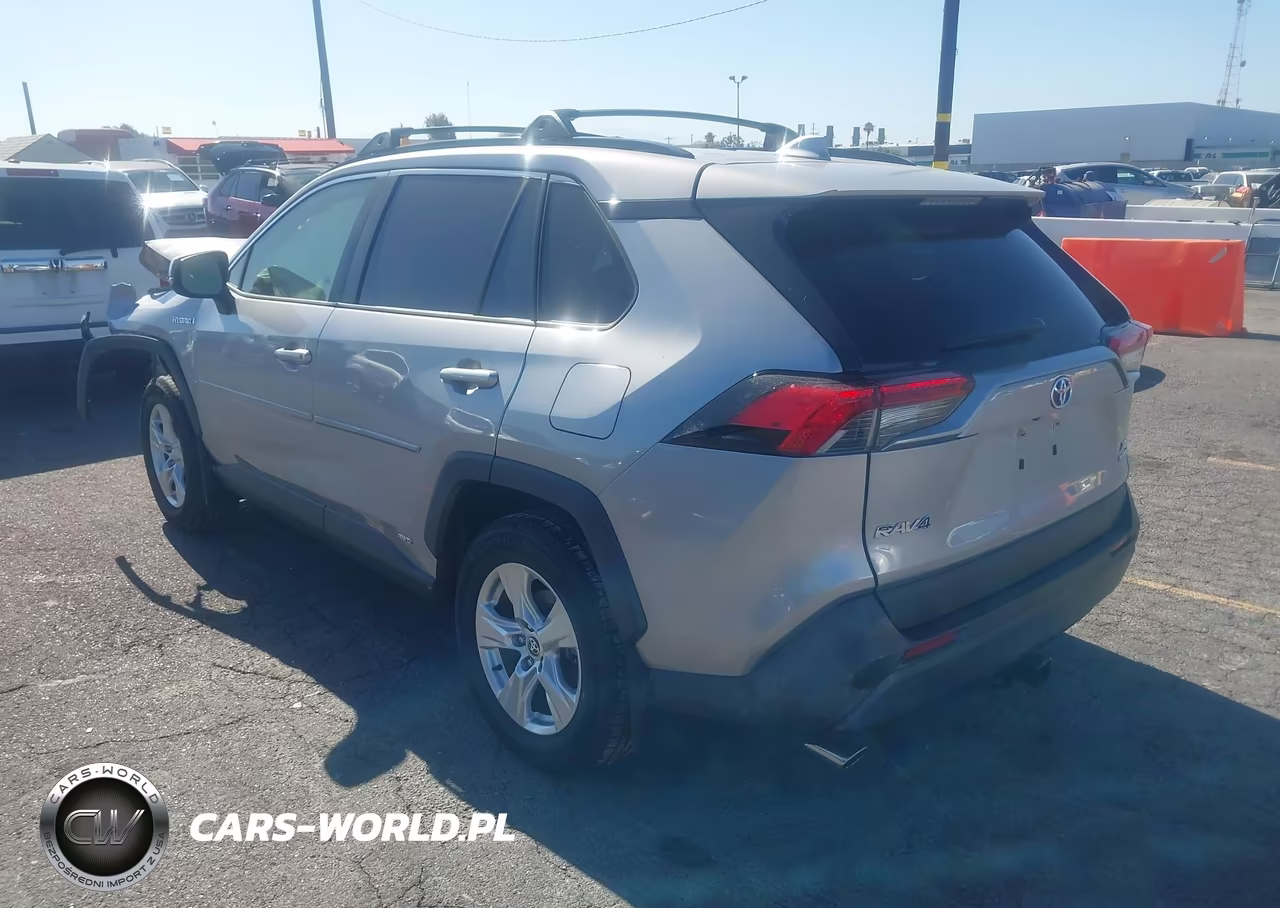 2020 Toyota Rav4 Hybrid Xle VIN:JTMR6RFV1LD006366 - 3