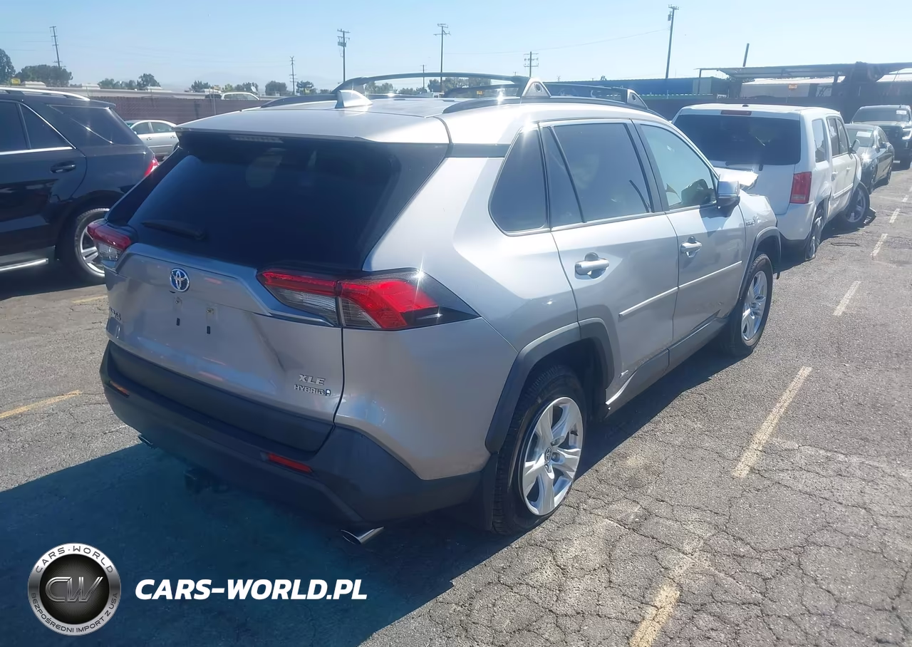 2020 Toyota Rav4 Hybrid Xle VIN:JTMR6RFV1LD006366 - 4