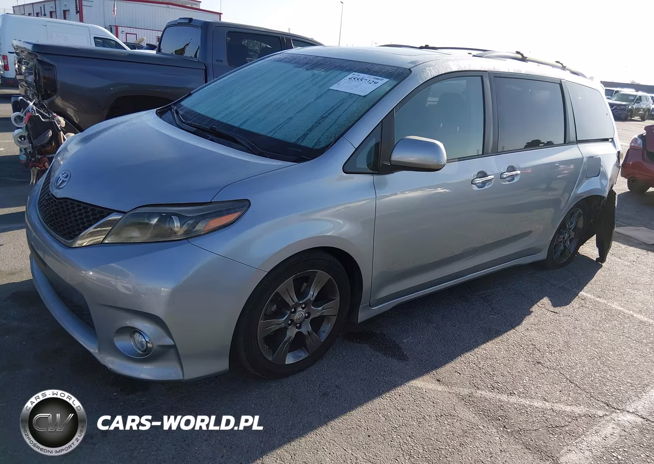 2016 Toyota Sienna Se Premium 8 Passenger VIN:5TDXK3DC3GS730720 - 2