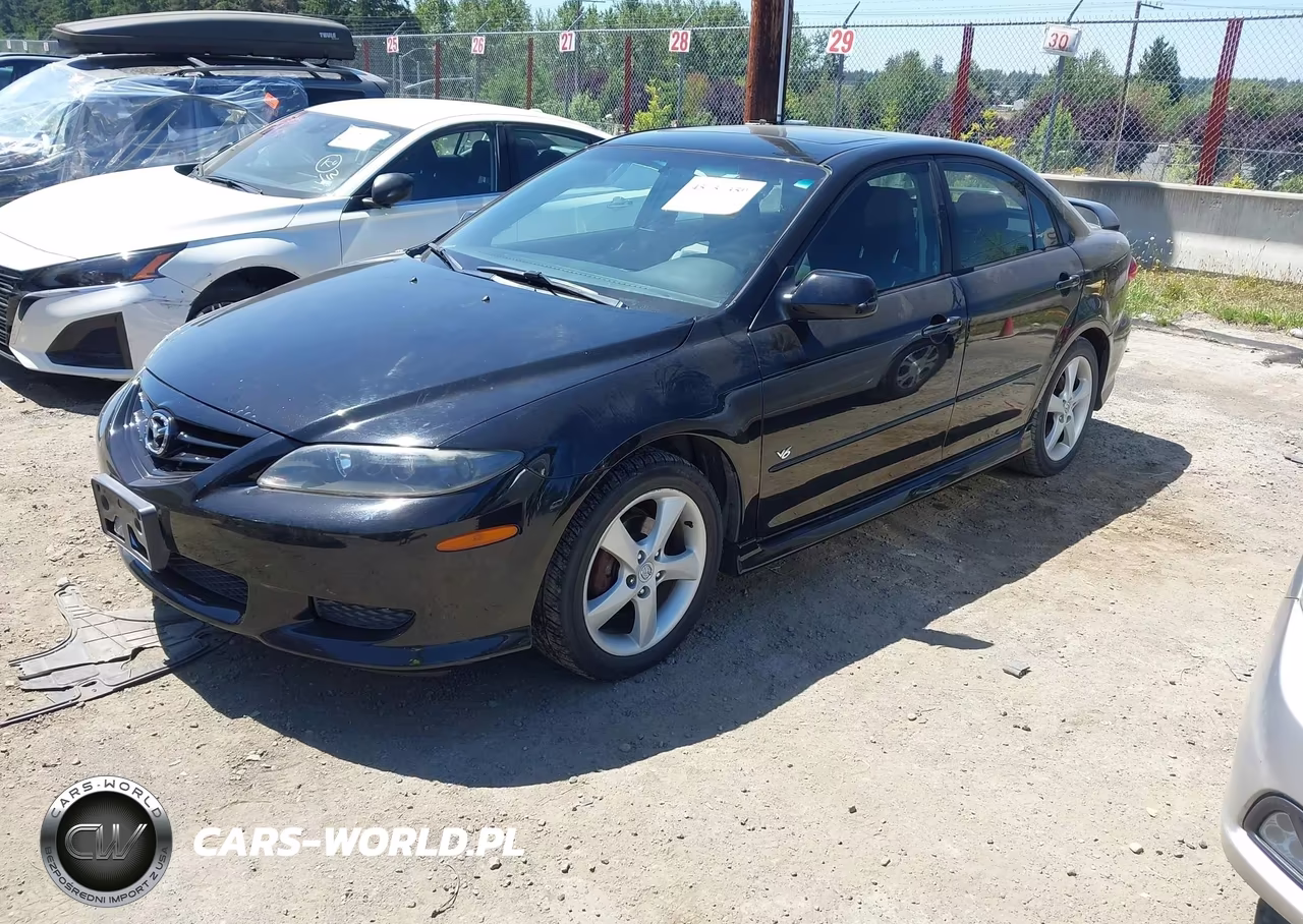 2005 Mazda Mazda6 S Sport VIN:1YVHP84D255M74904 - 2