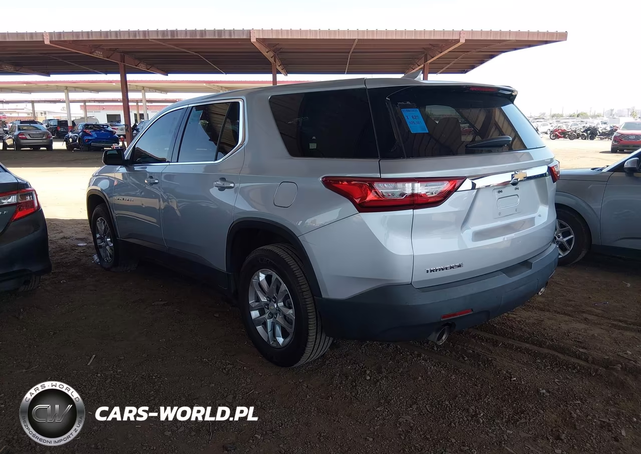 2021 Chevrolet Traverse Fwd Ls VIN:1GNERFKW6MJ127505 - 3