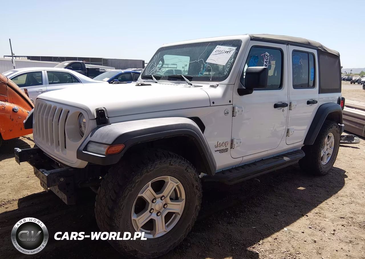2021 Jeep Wrangler Unlimited Sport S 4X4 VIN:1C4HJXDG3MW502973 - 2